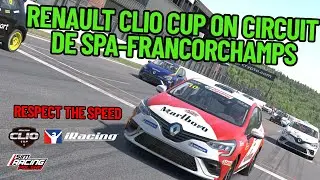 Iracing - Renault Clio Cup on Circuit de Spa-Francorchamps #renaultclio #iracing #cliocup #simagic