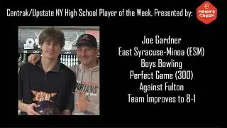 Player of the Week - Joe Gardner, ESM Boys Bowling 2025-26