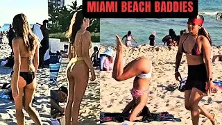MIAMI BEACH OCEAN DRIVE WALKING TOUR _ BADDIES WARM DAY IN SOUTH BEACH .
