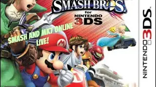 LIVE Mario Kart 7 Online + Smash 3DS Online With Viewers Round 15!
