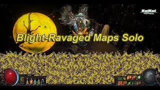Path of Exile (PoE) - Blight Ravaged Maps Solo (Siege Ballista) Guide