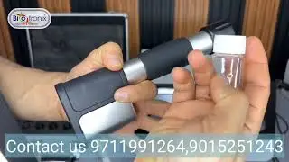 Black Pneumatic Shockwave Therapy Device for Tendonitis, Joint Pain, and Recovery