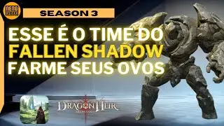 🔥 Dragonheir: Silent Gods – Melhor Time para o Fallen Shadow Spire! Pegue Muitos Ovos de Familiares!