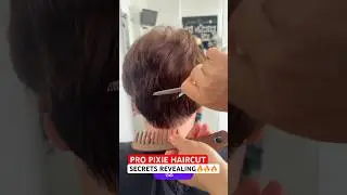PRO PIXIE HAIRCUT SECRETS REVEALING: Complete Tutorial Linked Below! 🔥🔥🔥