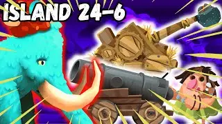 🔴DINO BASH TRAVEL THRU TIME Gameplay- Walkthrough Island 24-6 ⭐⭐⭐