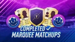 COMPLETING THE NEW MARQUEE MATCHUPS!!! - FIFA 17 SQUAD BUILDING CHALLENGES