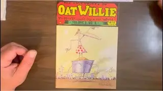 The Adventures Of Oat Willie, the origin story of Gilbert Shelton&rsquo;s oddball character. Jaxon art!