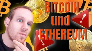 Bitcoin & Ethereum. Wir erwarten einen weiteren Drop mit einer anschliessenden Erholung!