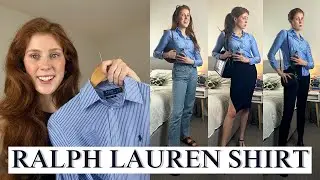 РАЛЬФ ЛОРЕН С ЛОРЕН | Создаём стиль для моей полосатой рубашки-поло Ralph Lauren