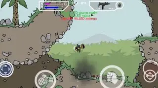 DAY-48 || MINIMILITIA DOODLE ARMY GAMEPLAY ||2025 LATEST UPDATE || 28 KILLS||OUTPOST MAP||