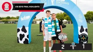 🏆 U16 BOYS HIGHLIGHTS - THUNDER BAY CHILL vs TORONTO UNITED - 2025 MilkUP Ontario Cup