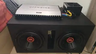 JBL Club 1024 Subwoofer build