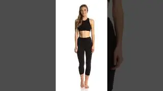 Beyond Yoga Wide Band Stacked Yoga Capris | SwimOutlet.com