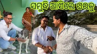 ସମୁଦ୍ଧି ଆସିଲେ ଘରକୁ // mr adee vlog @JAPUARABPETVLOG #adeevlog #mahilamitra 