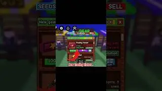 New Trading Ticket in Grow A Garden!🤯🔥 #roblox #growagarden #trading