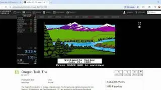 Oregon Trail 1989 3:23.800 2nd place