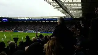 Uncle Frank and Tafa watch Leicester City FC.