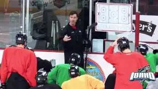 MIC'D UP: Head coach Brad Ralph