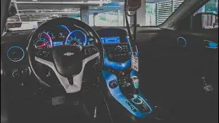 Снятие и перекраска внутренней отделки салона Chevy Cruze
