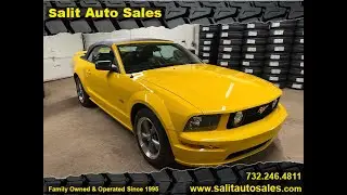 Low mIleage 2005 Ford Mustang GT convertible