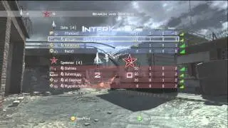 MW3: 4v4 SnD GB match