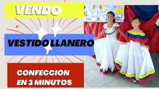 vestido llanero / venta de vestidos llanero / pasos para un vestido llanero / #caracas #llaneras