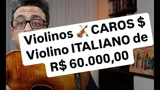 Violinos Caros - Violino Italiano de 1921 Cesare Candi