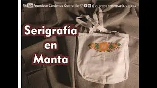 SERIGRAFÍA  BOLSA EN MANTA  T