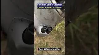 What's Inside a Captured X Shaped Lancet Drone?