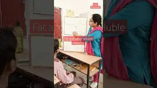 Fat and water soluble vitamins #trending #education #school #Amita...#Mahmoodpur Jageer