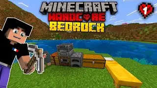 NOUVELLE AVENTURE HARDCORE en 1.21 - Mes PREMIERS PAS sur MINECRAFT BEDROCK ! #01