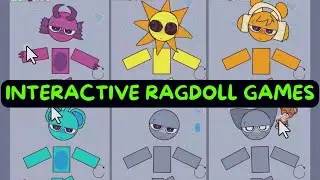 Sprunki Interactive Ragdoll - Sky, Mr Sun, Gray, Oren, Durple PART 2 #sprunkiragdoll
