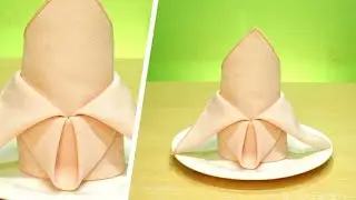 THE CROWN NAPKIN FOLDING