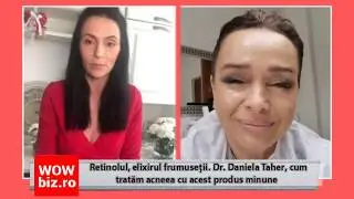Retinolul, elixirul frumusetii! Dr. Daniela Taher, cum tratam acneea cu acest produs minune?