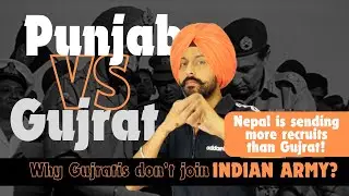 Punjab vs Gujrat | No Gujratis in INDIAN ARMY? Gujrat Tabacoo Problem-deshbhakt kon? #election2024