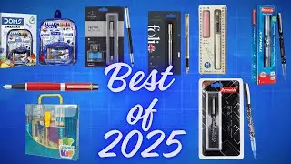Stationery Reviews Compilation 2025 | Parker Vector, Trimax, Fountain Pens