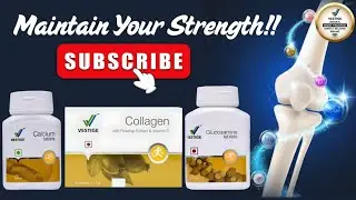Make Your Bones Strong With Vestige Calcium Glucosamine And Collagen | Bone Health Supplements |