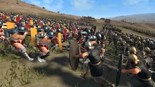 Battle Of Mount Visuvious(73 BC)৷Rise Of Spartacus৷Total War Historical Cinematic Battle