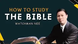 How To Study The Bible ~ Bible Study Techniques