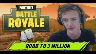 NINJA - ROAD TO 3M SUBS! LIVE SUBSCRIBER COUNT, FT NINJA, MYTH, CDNTHE3RD, SUMMIT1G & MORE!