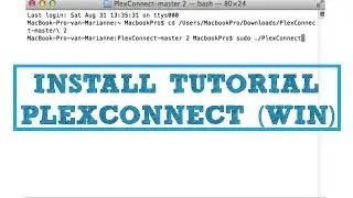 PlexConnect NEW install Tutorial [WINDOWS] Apple TV (workaround for apple's recent channel updates)
