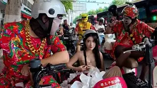 当街给小姐姐过生日！让她当场社死，无地自容！