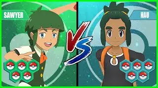 Pokemon Battle Pedia: Sawyer Vs Hau