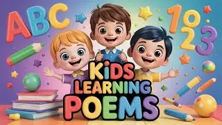 Kids Learning Poem &ndash; ABC, Counting 1&ndash;10 & Body Parts | Fun Learning for Toddlers & Preschoolers