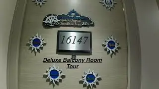 Deluxe Balcony Cabin Room Tour on the MSC World America