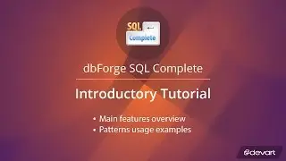 Intellisense, SQL Formatting, Code Refactoring in SSMS - SQL Complete Tutorial
