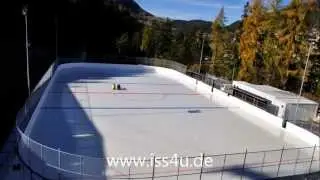 ISS ICERACK&reg; | Mobile Olympic Size IIHF Ice Hockey Rink | Installation Timelaps
