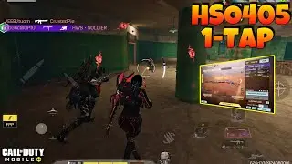 Best HSO405 Gunsmith | 1-Tap HS0405 Loadout CODM BR Gameplay