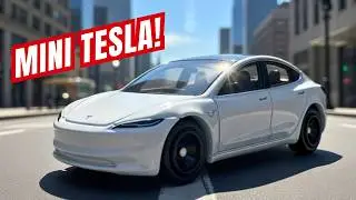 Tomica Tesla Model 3 (No. 98-11) | 1/63 Diecast Showcase + Suspension Demo!