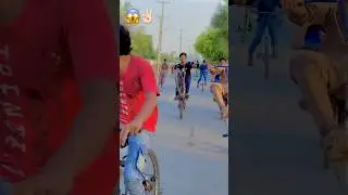 46 group in Bhalwal🔥😈#mtb #stunt #donttrythis #cycle #46king #shahnawaz46 #status #wheelie